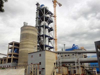 Мини цементный завод с производительностью 1500 т/сутки
