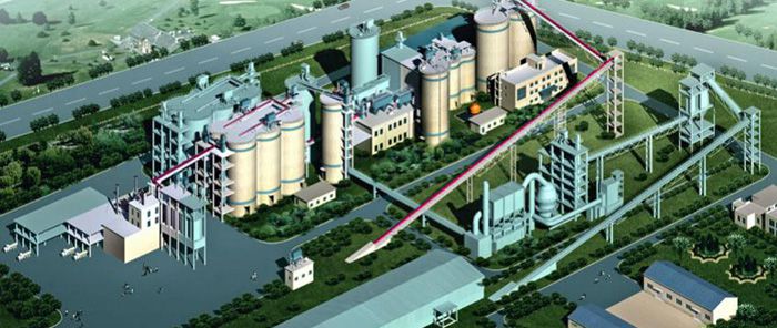 Завод для помола цемента (производительность: 2 млн.тонн)
